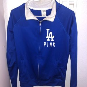 PINK LA Dodgers Zip Jacket
